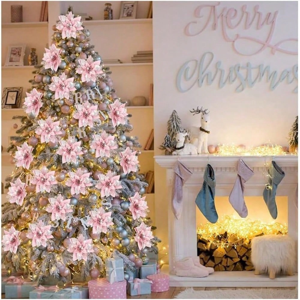 6/12個入り 5.5インチ クリスマスツリーオーナメント、 - Christmas Tree Artificial のレビューと価格