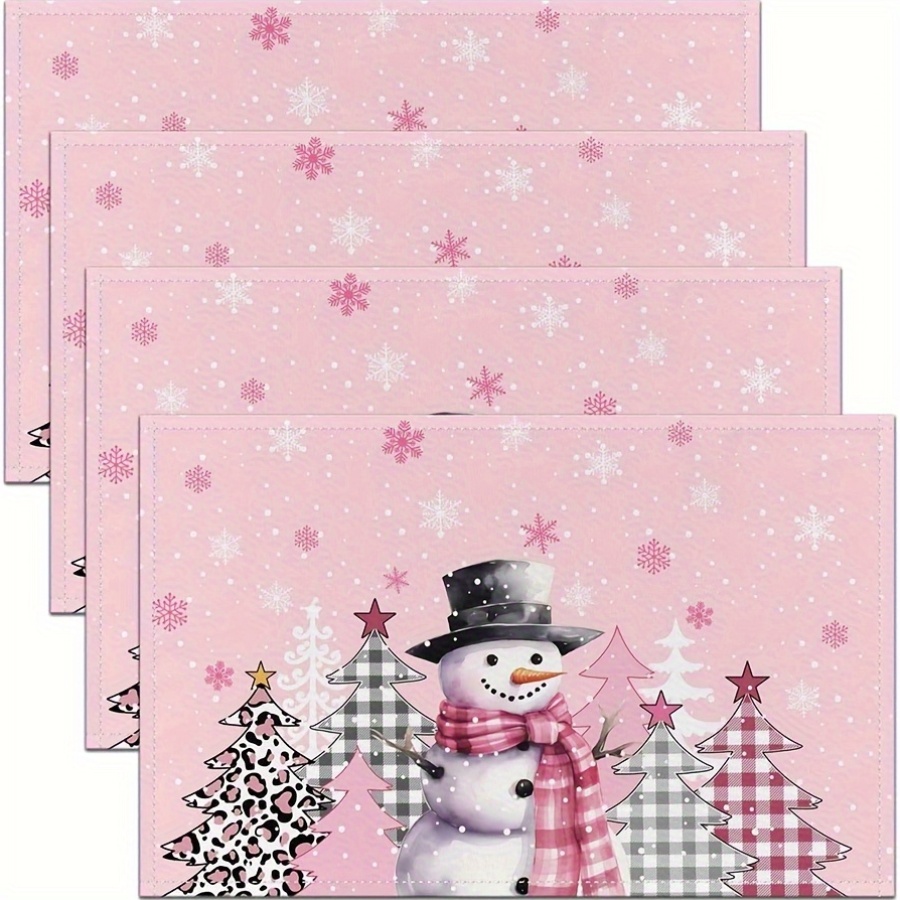 ミニマルな赤い背景に白いシンプルなクリスマスツリーと「メリー - Christmas Table Runner のレビューと価格