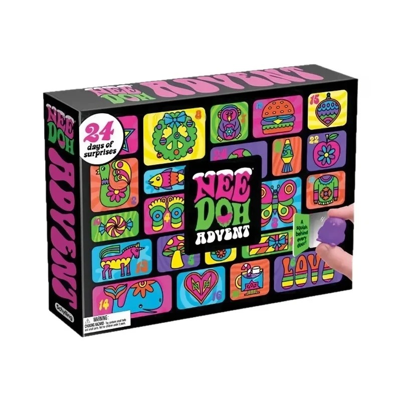 NeeDoh 2026 アドベントカレンダー、13/24日間 - Advent Calendar Gift のレビューと価格