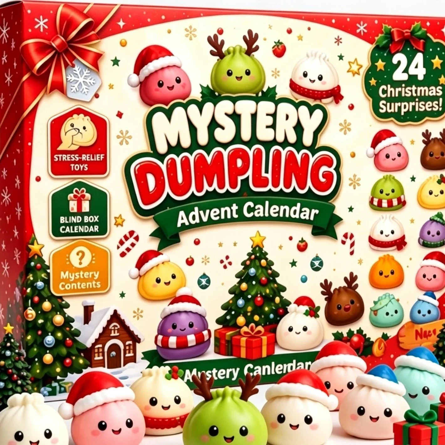 クリスマス スクイッシー アドベントカレンダー 2026 2 - Advent Calendar Gift のレビューと価格