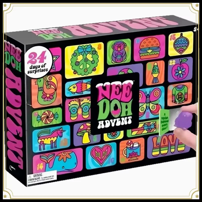 2026年版「NeeDoh」アドベントカレンダー。子供向けの - Advent Calendar Gift のレビューと価格