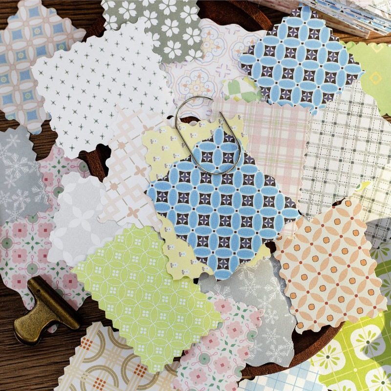 1パック/200枚 ヴィンテージ花柄格子背景紙 レトロ小花グ - Christmas Throw Blanket のレビューと価格