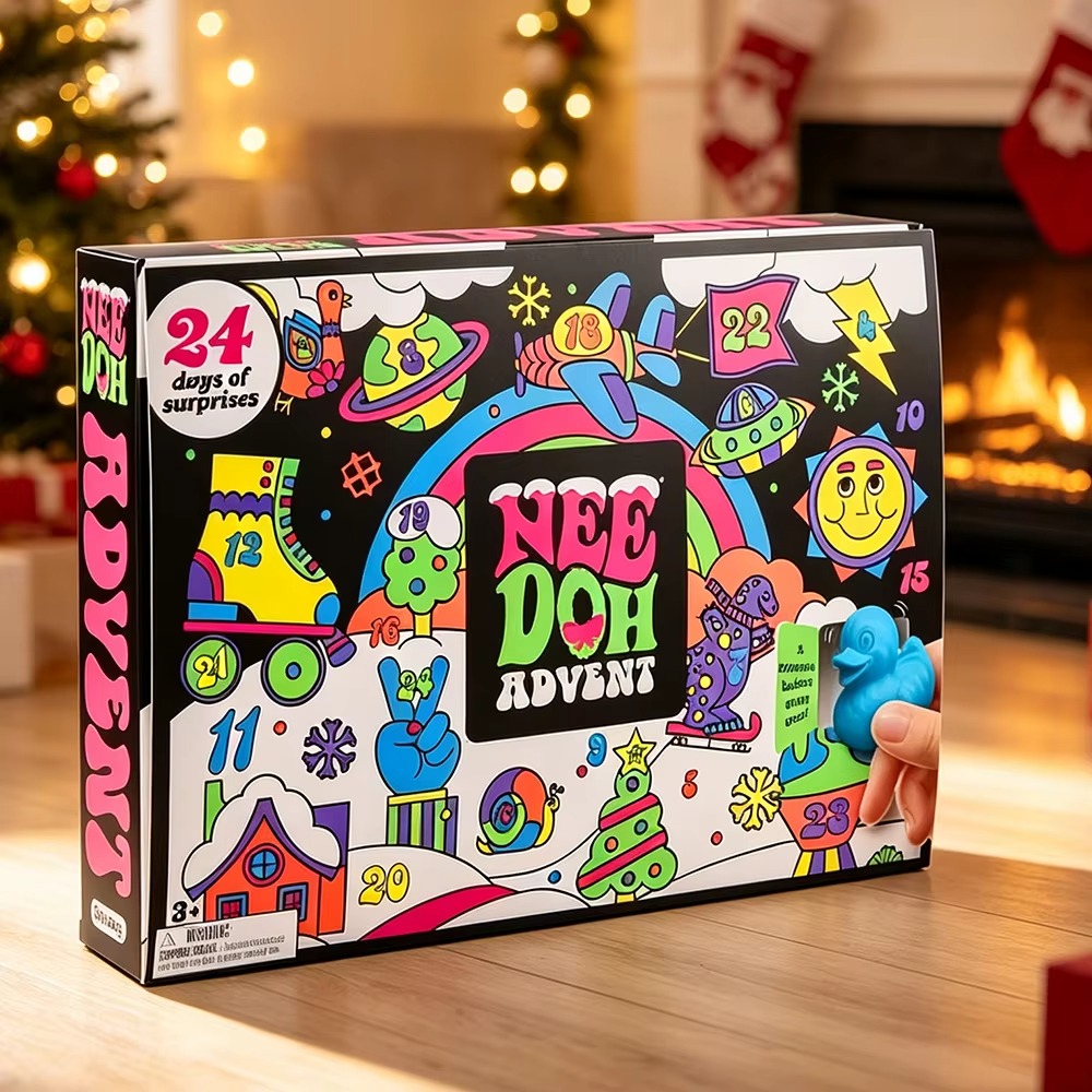 2026 NeeDoh アドベントカレンダー 24個入り 3 - Advent Calendar Gift のレビューと価格