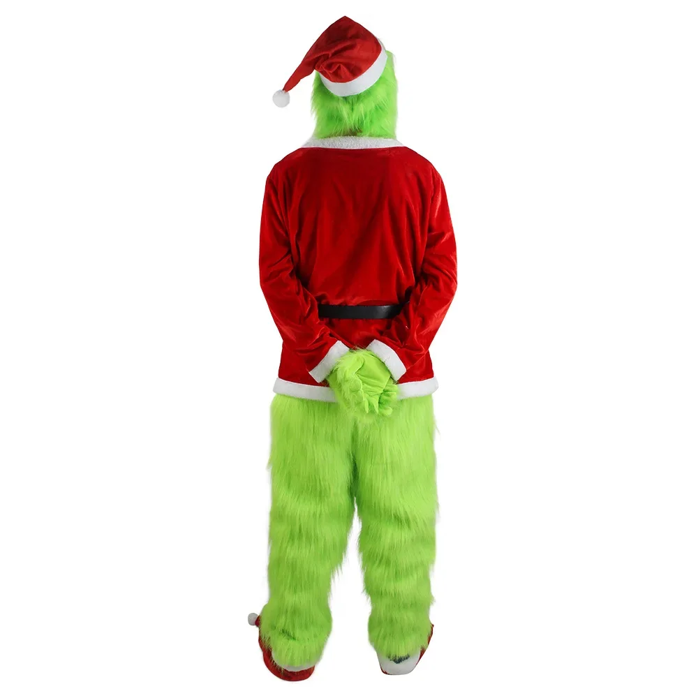 2026コスプレ衣装グリーン泥棒ぬいぐるみマスクパンツ手袋赤 - Santa Hat Plush のレビューと価格
